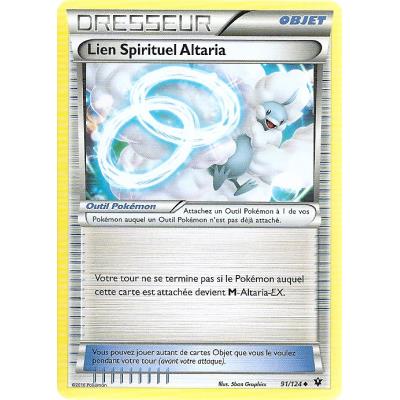 Carte Pokemon - XY10 - Impact des Destins - Lien Spirituel Altaria - Dresseur - 91/124 - Peu Commune - VF État correct - Asmodee reconditionné disponible sur Fnac