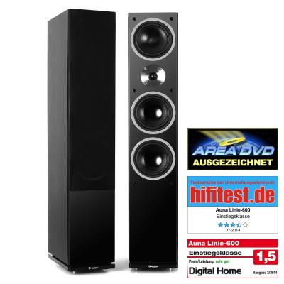 Acheter auna Linie-600-BK enceinte tour 140W RMS passive noire État correct - 238,99 € auna Linie-600-BK enceinte tour 140W RMS passive noire État correct - Auna reconditionné disponible sur Fnac