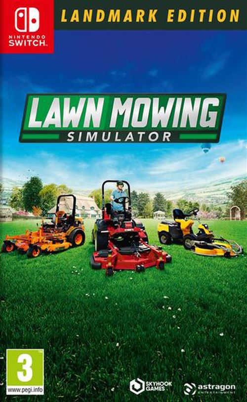 Lawn Mowing Simulator: Landmark Edition Nintendo Switch État correct - Just for Games reconditionné disponible sur Fnac