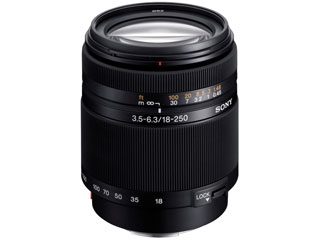 Objectif reflex Sony DT 18 - 250 mm f/3.5 - 6.3 État correct -  reconditionné disponible sur Fnac