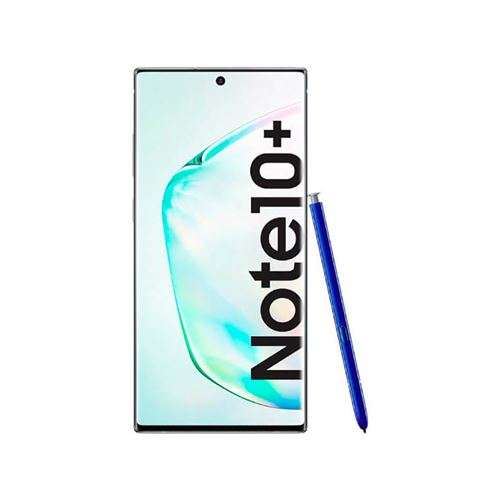 Samsung Galaxy Note10+ - 4G smartphone - double SIM - RAM 12 Go / Mémoire interne 256 Go - microSD slot - OLED display - 6.8"" - 3040 x 1440 pixels - 4x caméras arrière 16 MP, 12 MP, 12 MP, 0,3 MP - front camera 10 MP - lueur d'aura État correct - Samsung reconditionné disponible sur Fnac