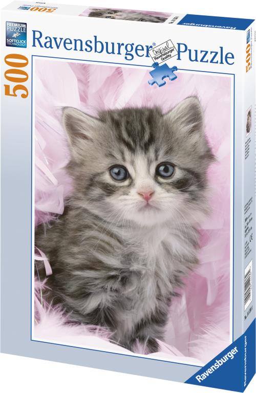 Acheter Puzzle 500 pièces Ravensburger Douceur de chaton État correct - 26,98 € Puzzle 500 pièces Ravensburger Douceur de chaton État correct - Ravensburger reconditionné disponible sur Fnac