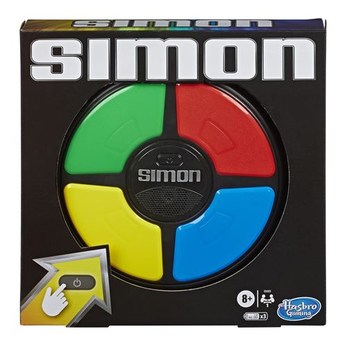 Jeu classique Hasbro Simon État correct - Hasbro Gaming reconditionné disponible sur Fnac