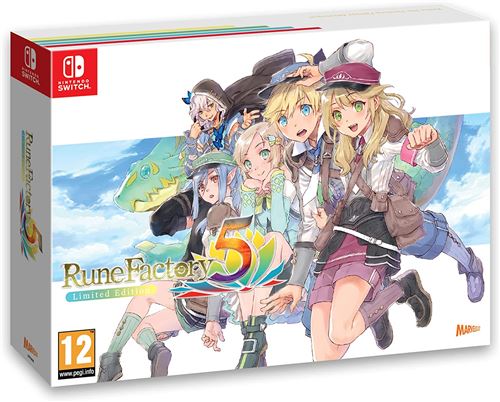 Rune Factory 5 Edition Limitée Nintendo Switch État correct - Just for Games reconditionné disponible sur Fnac