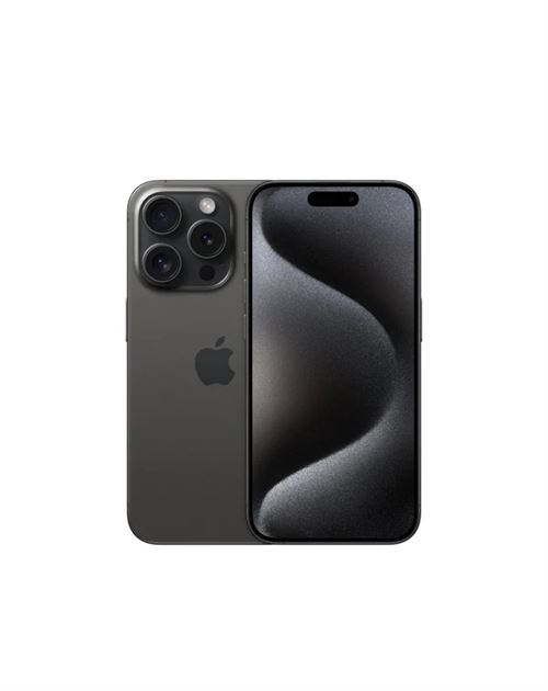 Apple iPhone 15 Pro 256 Go titane noir Reconditionné avec Batterie Neuve État correct - N/A reconditionné disponible sur Fnac