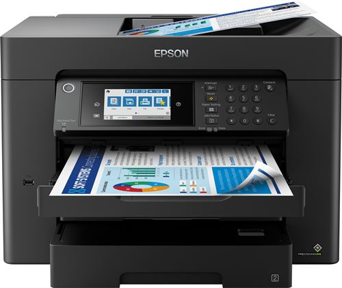Imprimante jet d'encre multifonction Epson WorkForce WF-7840 Noir État correct - Epson reconditionné disponible sur Fnac