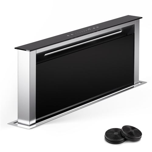 Hotte aspirante Klarstein Royal Flush Eco 75 cm, 650 m³/h, CEE A++, avec filtres à charbon actif, Gris État correct - N/A reconditionné disponible sur Fnac