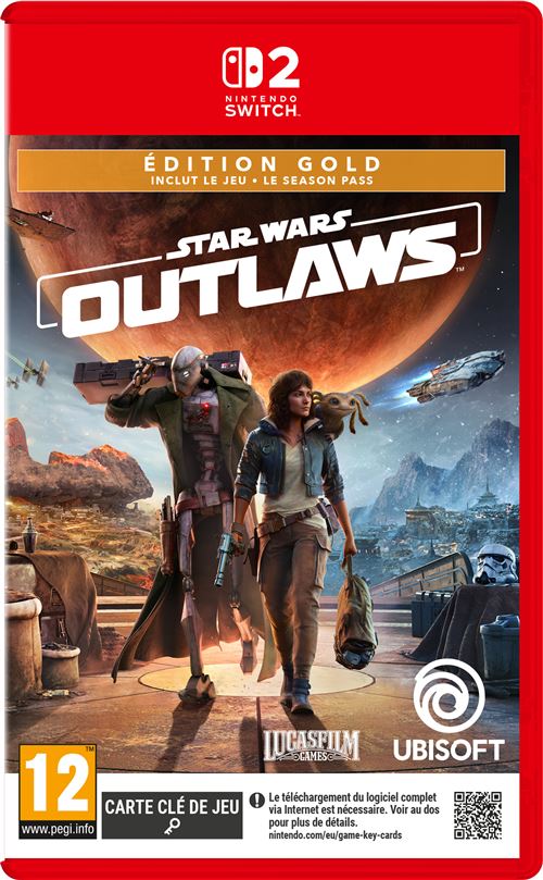 Acheter Star Wars Outlaws Edition Gold Nintendo Switch 2 État correct - 57,16 € Star Wars Outlaws Edition Gold Nintendo Switch 2 État correct - Ubisoft reconditionné disponible sur Fnac