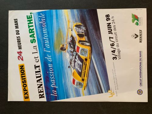 24H du Mans - Exposition - AFFICHE État correct - N/A reconditionné disponible sur Fnac