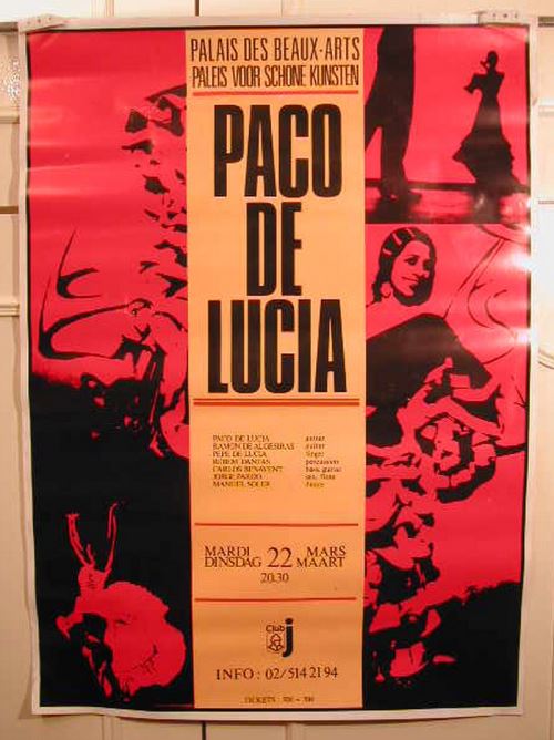 Paco De Lucia - 61x86 cm - AFFICHE / POSTER État correct - N/A reconditionné disponible sur Fnac