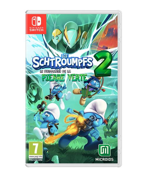 Les Schtroumpfs 2 : Le prisonnier de la Pierre Verte Nintendo Switch État correct - Microids Distribution reconditionné disponible sur Fnac