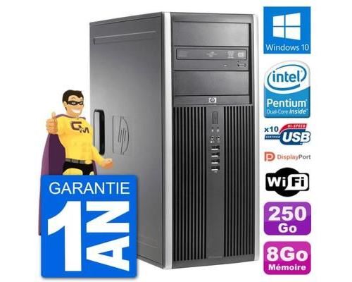 PC Tour HP 8200 Intel G630 RAM 8Go Disque Dur 250Go Windows 10 Wifi État correct - Hewlett-Packard reconditionné disponible sur Fnac