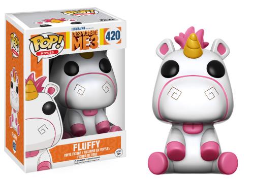 Figurine Funko Pop Moi, moche et méchant 3 Fluffy 10 cm État correct - Funko reconditionné disponible sur Fnac