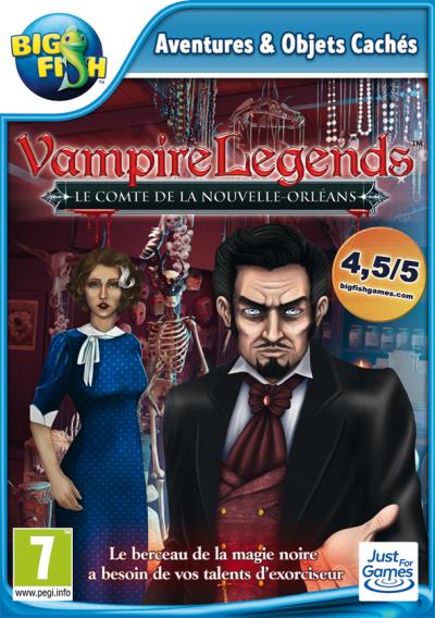 Vampire Legends 3 Le Comte de la Nouvelle-Orléans PC État correct - Just for Games reconditionné disponible sur Fnac