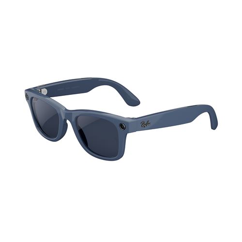 Acheter Lunettes connectées IA Meta Ray-Ban Wayfarer (Gen 2) Bleu cosmique brillant État correct - 418,99 € Lunettes connectées IA Meta Ray-Ban Wayfarer (Gen 2) Bleu cosmique brillant État correct - Meta reconditionné disponible sur Fnac