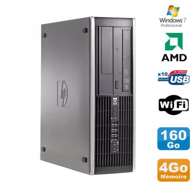 Acheter Pc hp compaq 6005 pro sff amd 3ghz 4go ddr3 160go sata graveur wifi win 7 pro État correct - 159,00 € Pc hp compaq 6005 pro sff amd 3ghz 4go ddr3 160go sata graveur wifi win 7 pro État correct - Hewlett-Packard reconditionné disponible sur Fnac