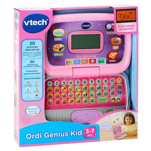 Acheter Ordinateur Vtech Genius Kid Rose État correct - 17,99 € Ordinateur Vtech Genius Kid Rose État correct - VTech reconditionné disponible sur Fnac