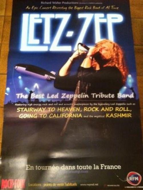 Letz-Zep - 80x120 cm - AFFICHE / POSTER État correct - N/A reconditionné disponible sur Fnac