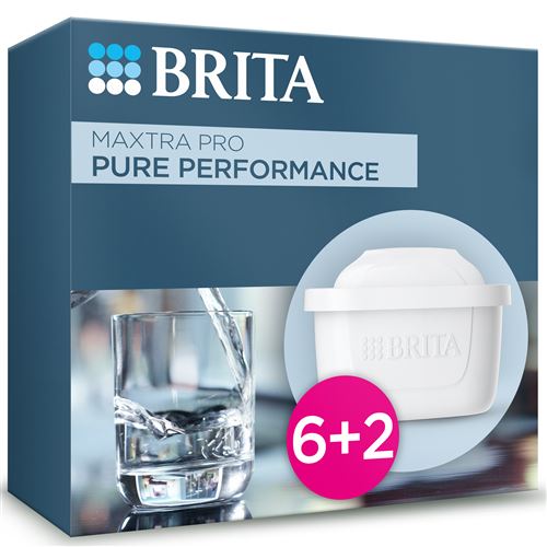 Acheter Pack de 6 filtres à eau avec 2 gratuits Brita Maxtra Pro All-in-1 P6+2 MPRO Blanc État correct - 35,99 € Pack de 6 filtres à eau avec 2 gratuits Brita Maxtra Pro All-in-1 P6+2 MPRO Blanc État correct - Brita reconditionné disponible sur Fnac
