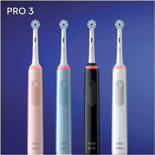 Acheter ORAL B PRO 3 3000 SENSITIVE CLEAN WHITE JAS22 État correct - 44,95 € ORAL B PRO 3 3000 SENSITIVE CLEAN WHITE JAS22 État correct - Oral-B reconditionné disponible sur Fnac