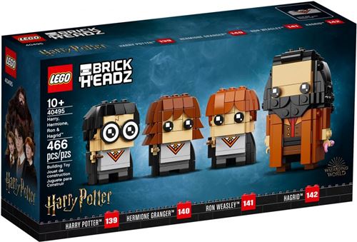 Acheter LEGO® Brickheadz™ 40495 Harry Potter™ Harry, Hermione, Ron et Hagrid État correct - 128,99 € LEGO® Brickheadz™ 40495 Harry Potter™ Harry, Hermione, Ron et Hagrid État correct - N/A reconditionné disponible sur Fnac