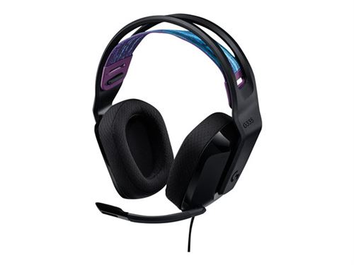 Logitech G G335 - Micro-casque - circum-aural - filaire - jack 3,5mm - Certifié Discord État correct - N/A reconditionné disponible sur Fnac