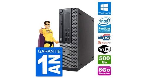 Pc dell optiplex 790 sff intel g630 ram 8go disque dur 500go windows 10 wifi État correct - N/A reconditionné disponible sur Fnac