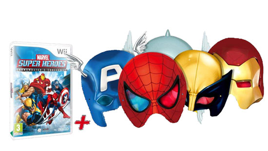 Acheter Marvel Super Heroes GrandMaster's Challenge + masques pour Wii État correct - 23,58 € Marvel Super Heroes GrandMaster's Challenge + masques pour Wii État correct - Bigben Interactive reconditionné disponible sur Fnac