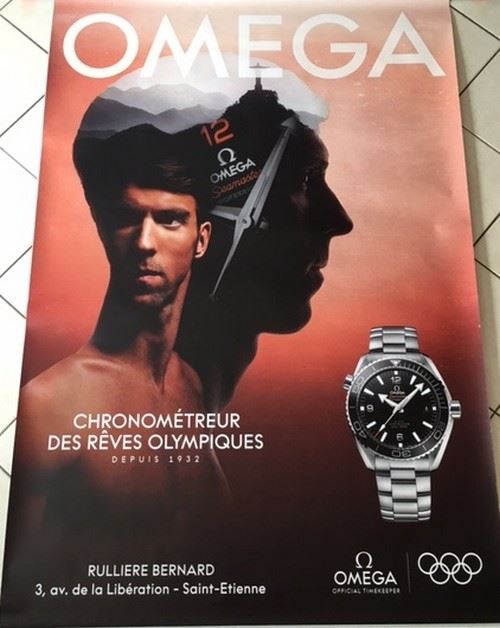 OMEGA / Montre - 120x175 cm - AFFICHE / POSTER État correct - N/A reconditionné disponible sur Fnac