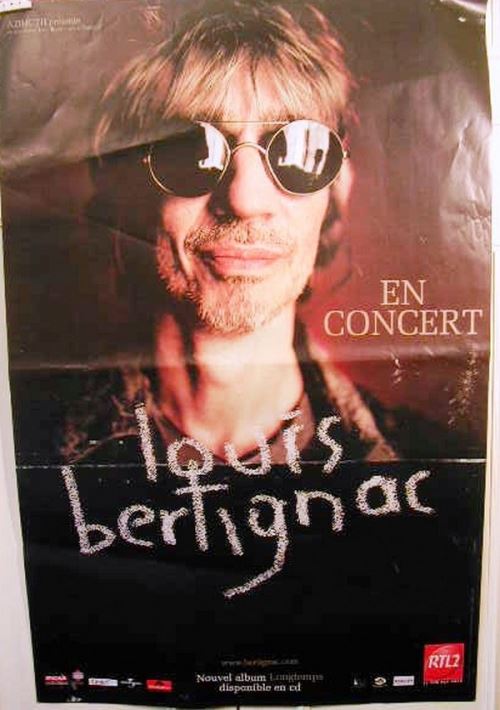 Bertignac Louis - 80x120 cm - AFFICHE / POSTER État correct - N/A reconditionné disponible sur Fnac