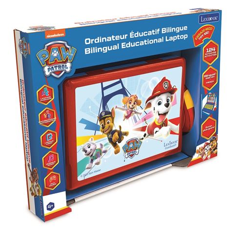 Acheter Ordinateur éducatif Lexibook Bilingue avec 124 activités Pat Patrouille Bleu et Rouge État correct - 26,00 € Ordinateur éducatif Lexibook Bilingue avec 124 activités Pat Patrouille Bleu et Rouge État correct - Lexibook reconditionné disponible sur Fnac