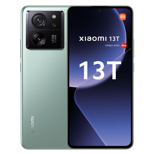 Acheter Smartphone Xiaomi 13T 6,67"" 5G Double SIM 256 Go Vert État correct - 179,00 € Smartphone Xiaomi 13T 6,67"" 5G Double SIM 256 Go Vert État correct - Xiaomi reconditionné disponible sur Fnac