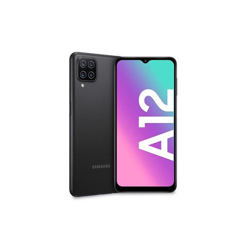 Acheter Samsung Galaxy A12 - 4G smartphone - double SIM - RAM 4 Go / Mémoire interne 128 Go - microSD slot - Écran LCD - 6.5"" - 1600 x 720 pixels - 4x caméras arrière 48 MP, 5 MP, 2 MP, 2 MP - front camera 8 MP - noir État correct - 126,68 € Samsung Galaxy A12 - 4G smartphone - double SIM - RAM 4 Go / Mémoire interne 128 Go - microSD slot - Écran LCD - 6.5"" - 1600 x 720 pixels - 4x caméras arrière 48 MP, 5 MP, 2 MP, 2 MP - front camera 8 MP - noir État correct - N/A reconditionné disponible sur Fnac