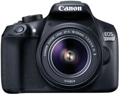 Reflex Canon EOS 1300D + Objectif 18-55 mm EF-S IS II État correct - Canon reconditionné disponible sur Fnac