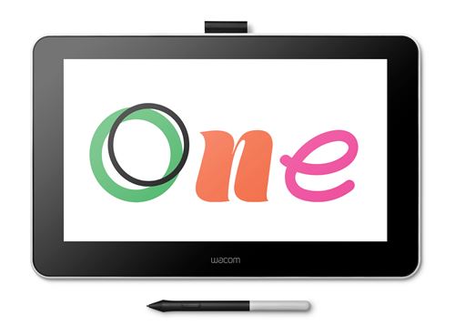 Tablette graphique Wacom One 13 Noir et gris Reconditionnée État correct - Wacom reconditionné disponible sur Fnac