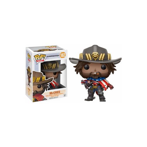 OVERWATCH-BOBBLE HEAD POP N° 182-USA MC CREE État correct - N/A reconditionné disponible sur Fnac