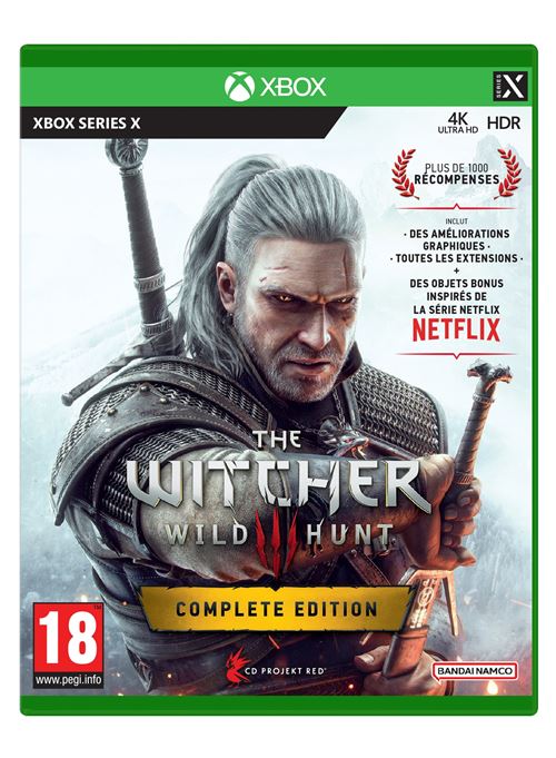 The Witcher 3: Wild Hunt Edition Complète Xbox Series X État correct - Bandai Namco reconditionné disponible sur Fnac
