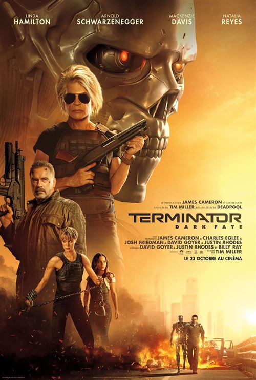 Acheter Terminator : Dark Fate - 2019 - Arnold Schwarzenegger - 116x158cm - Affiche État correct - 23,99 € Terminator : Dark Fate - 2019 - Arnold Schwarzenegger - 116x158cm - Affiche État correct - N/A reconditionné disponible sur Fnac