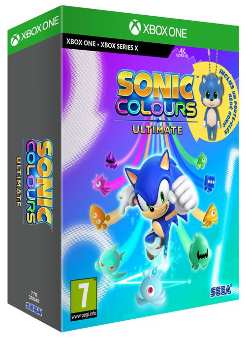 Sonic Colours Ultimate Edition Day One Xbox Series X État correct - Koch Media reconditionné disponible sur Fnac