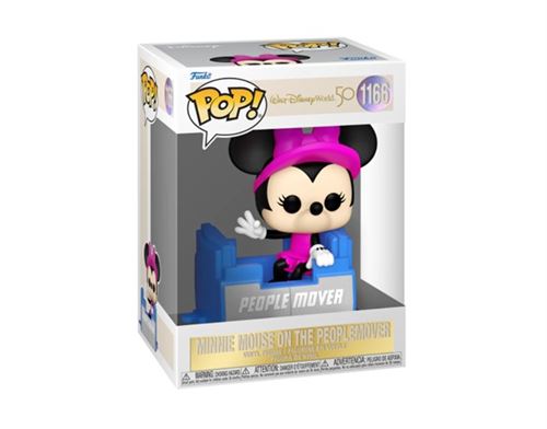 Figurine Funko Pop Walt Disney World 50th Minnie Mouse on the Peoplemover État correct - Funko reconditionné disponible sur Fnac