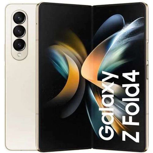 Smartphone Samsung galaxy z fold 4 blanc 7.6 pouces RAM 12 Go stockage 256 Go État correct - N/A reconditionné disponible sur Fnac