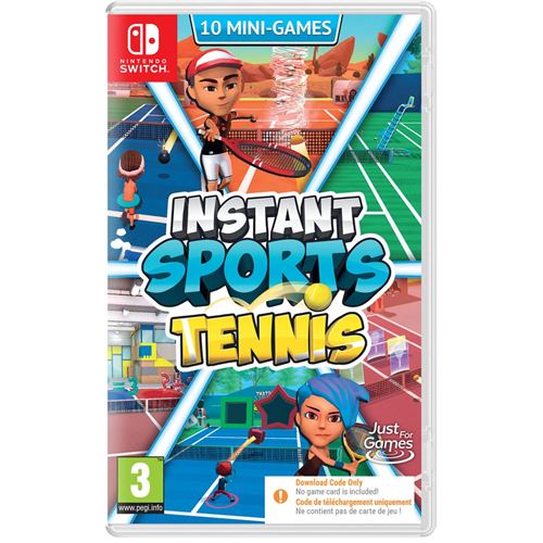 Acheter Instant Sports Tennis Nintendo SWITCH (Code de téléchargement) État correct - 25,69 € Instant Sports Tennis Nintendo SWITCH (Code de téléchargement) État correct - reconditionné disponible sur Fnac