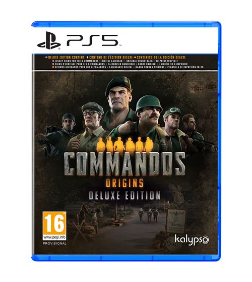 Acheter Commandos Origins Deluxe Edition PS5 État correct - 88,95 € Commandos Origins Deluxe Edition PS5 État correct - Microids Distribution reconditionné disponible sur Fnac