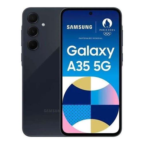 Smartphone Samsung Galaxy A35 bleu 6.6 RAM 8 Go stockage 128 Go État correct - N/A reconditionné disponible sur Fnac