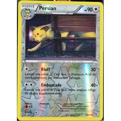 carte Pokémon 54/83 Persian 90 PV - REVERSE État correct -  reconditionné disponible sur Fnac