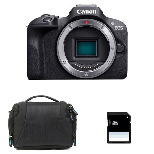 EOS R100 Nu + Sac + Carte SD 8 Go État correct - N/A reconditionné disponible sur Fnac