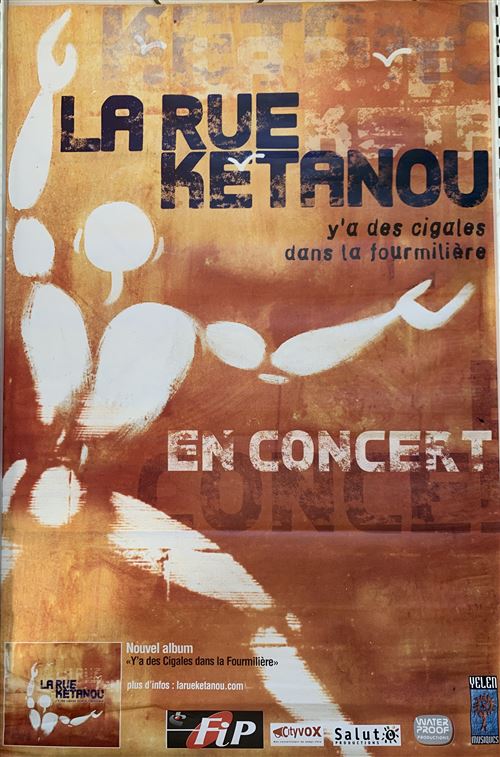 La Rue KETANOU - y'a des Cigales - 80x120cm - Affiche État correct - N/A reconditionné disponible sur Fnac
