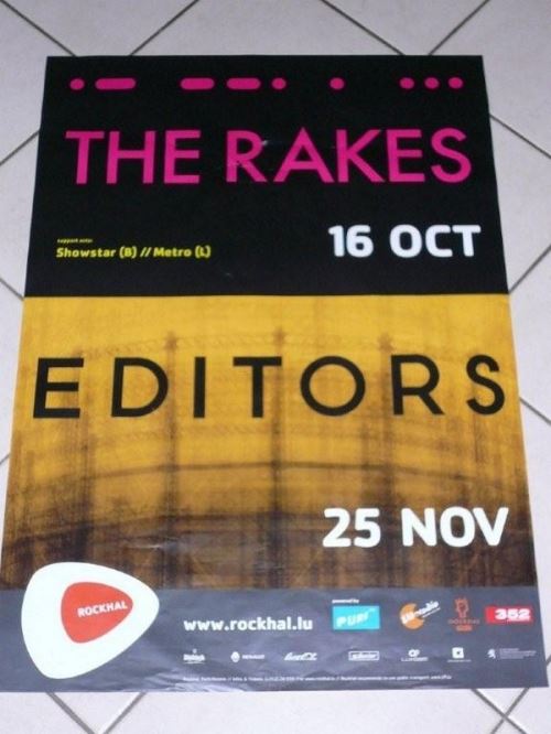 Acheter EDITORS - 70x100 cm - AFFICHE / POSTER État correct - 17,99 € EDITORS - 70x100 cm - AFFICHE / POSTER État correct - N/A reconditionné disponible sur Fnac