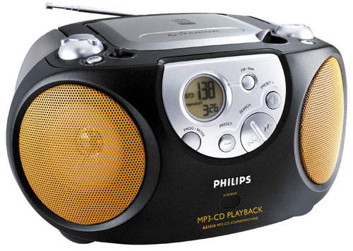 Philips AZ 3038 noir/orange État correct - Philips reconditionné disponible sur Fnac