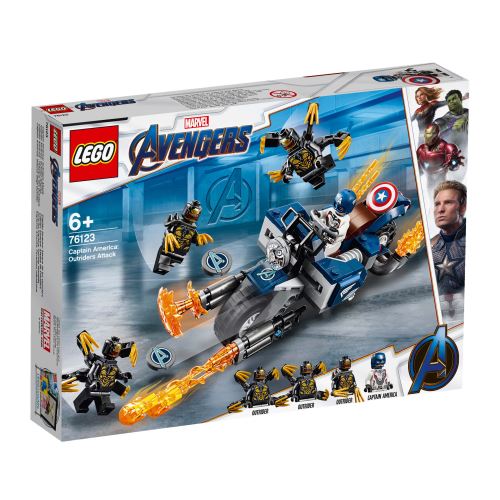 LEGO® Marvel Avengers 76123 Captain America et l’attaque des Outriders État correct - Lego reconditionné disponible sur Fnac